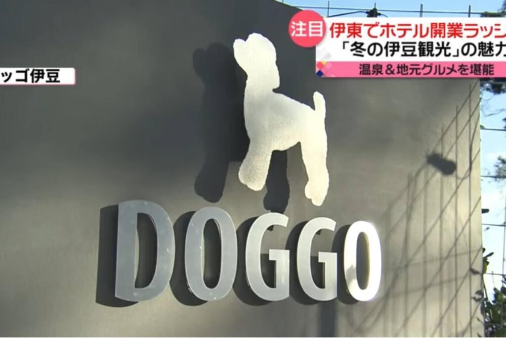 Doggo伊豆　愛犬と過ごす最高の時間の為に造られた貸切宿。温泉、プライベートドッグランで最高の一時を。 Villa Ito  Buitenkant foto